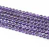 Natural Purple Amethyst Smooth Round Ball Beads Strand Length 14 Inches and Size 6mm approx.Pronounced AM-eth-ist, this lovely stone comes in two color variations of Purple and Pink. This gemstones belongs to quartz family. All strands are hand picked. 